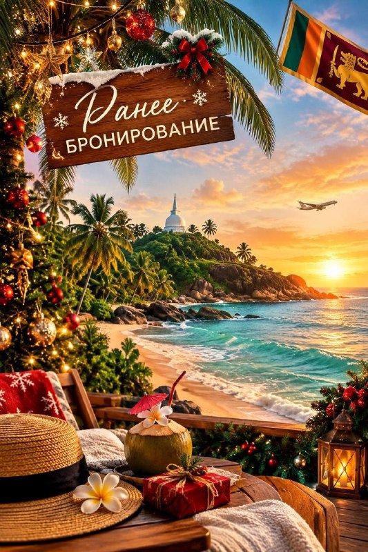 Шри-Ланка · зима у океана, вылеты в декабре